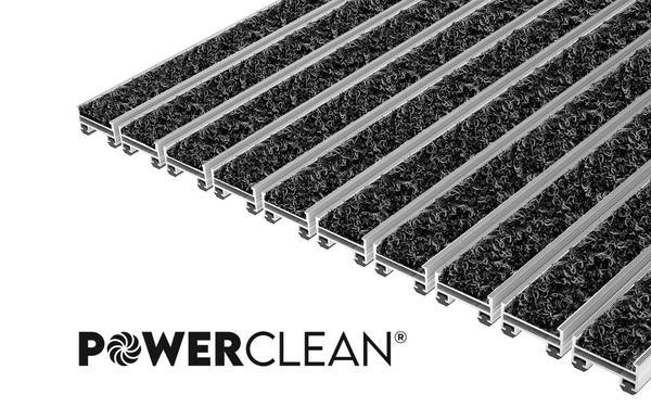 Die WAVE-Einlage eignet sich für Eingänge mit einer normalen als auch starken Lauffrequentierung.